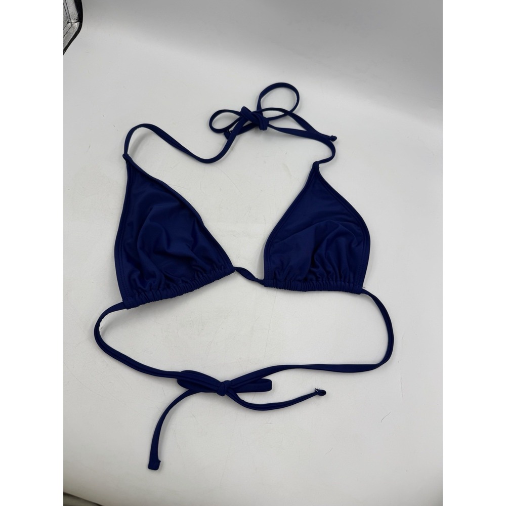 Women's Wild Fable String Bikini Top Size XL Blue